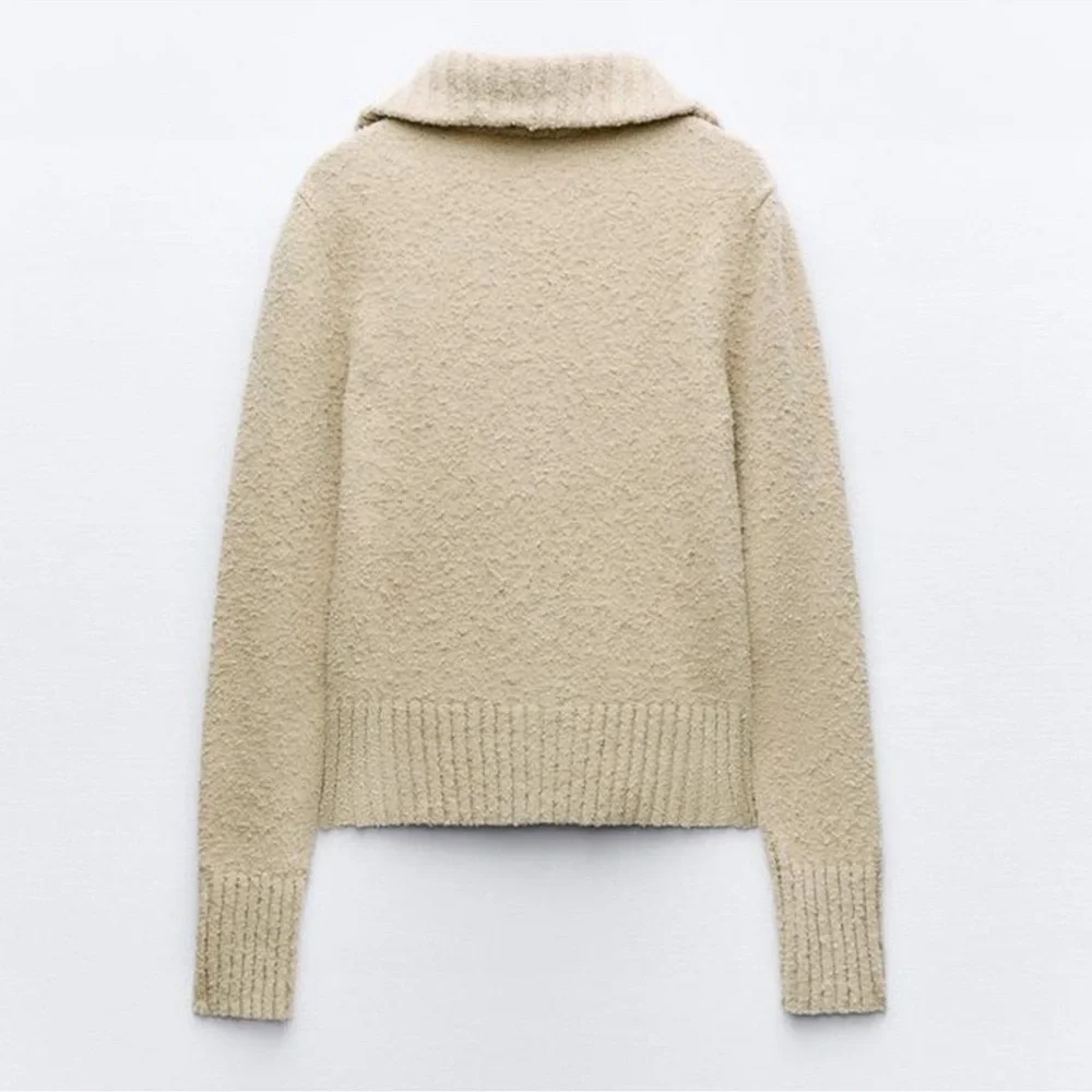 Brand new Zara Boucle Knit Cardigan - Picture 2 of 5